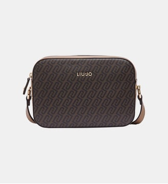 Sac bandoulière moyen monogramme - Liu Jo - Beige