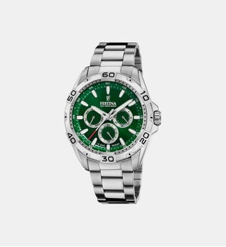 Montre Multifonctions Vert F20623/3 - Festina - Argenté