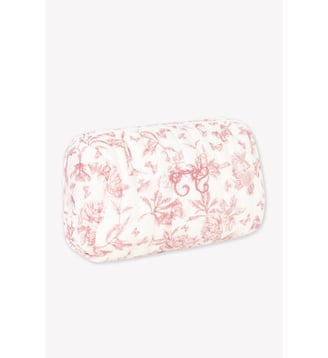 Trousse de toilette - Imprimé inspiration Toile de Jouy - Tartine Et Chocolat - Rose