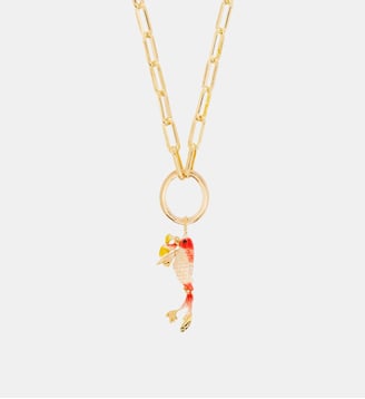 Pendentif Carpe koï, Force et Longévité - Les Néréides - Multicolore