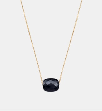 Collier, onyx, or jaune - Morganne Bello - Or jaune