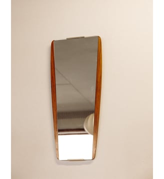 Miroir en teck Igor N°150- Produit chiné - Debongout - Bois