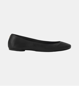 La Ballerine En Cuir - Lanvin - Noir