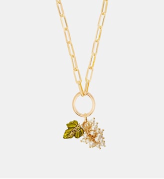 Pendentif Raisin, Harmonie et Prospérité - Les Néréides - Jaune