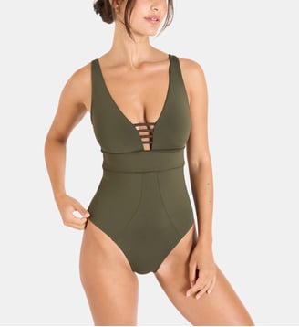 Maillot 1 piece Suzelle - Livia - Kaki