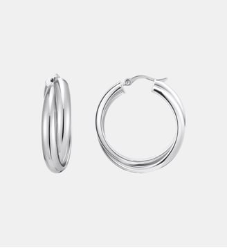 Grandes boucles d'oreilles à motif entrelacé - Thomas Sabo - Argent