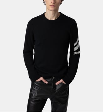 Pull Kennedy Arrow 100% Cachemire - Zadig&Voltaire - Noir