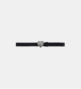 Ceinture Santa Fe Crush 30mm - Zadig&Voltaire - Noir