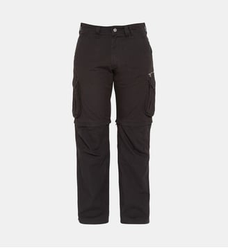 Pantalon cargo 2 en 1 - Schott - Noir