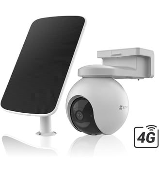 Caméra de surveillance EB8 2K 4G +panneau solaire - Ezviz - Blanc