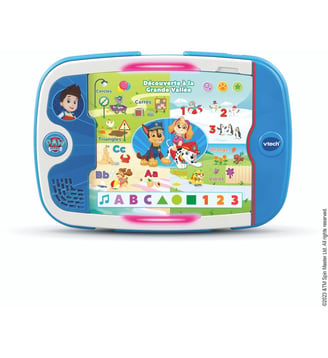 Pat patrouille - Tactipad missions éducatives-Coloris Unique-Taille unique - Vtech - Bleu