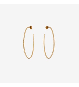 Creoles dorées - BLING - Caroline Najman - Doré