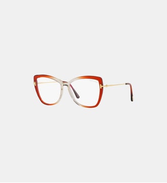 Lunettes de soleil Papillon FT5882-B - Tom Ford - Orange
