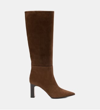 Pepito - Bottes En Cuir Velours Cognac - Parallèle - Cognac