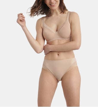 Slip Microfibre Generous - Dim - Beige
