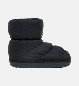 Bottes de neige avec logo numérique - MM6 Maison Margiela - Noir