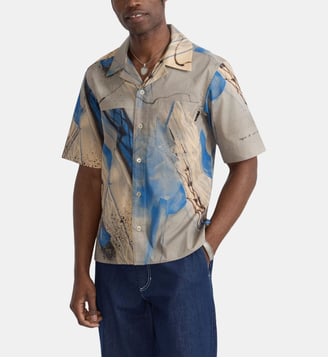 chemise sérigraphiée par Futura - Agnès b. - Multicolore