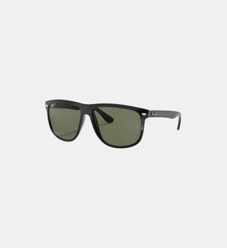 Lunettes de soleil Carré RB4147 Boyfriend - Ray Ban - Noir satiné
