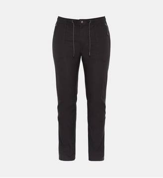 Pantalon chino-jogger - Schott - Noir