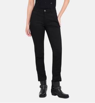 Pantalon chino coupe slim - Liu Jo - Noir