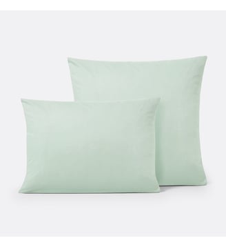 Taie d'oreiller unie coton La Redoute Interieurs