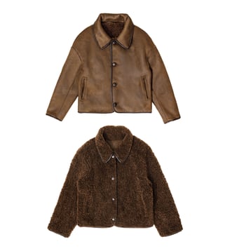 MANTEAU uni NATH - La Petite Etoile - Marron