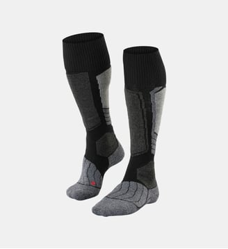 Mi-Bas SK1 Comfort Laine - Falke - Noir mix
