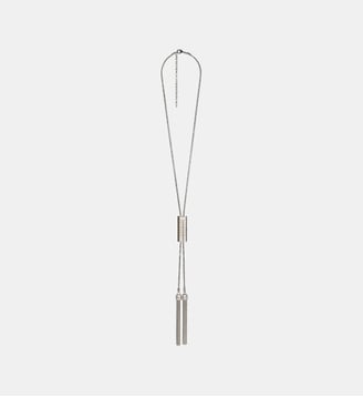 Sautoir Pampille en laiton - Balmain - Argent