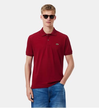 Polo L.12.12 LIGHT classic fit - Lacoste - Bordeaux