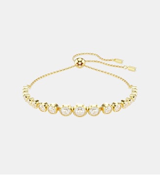 Bracelet Imber, Diverses tailles rondes, Métal rhodié - Swarovski - Gold tone