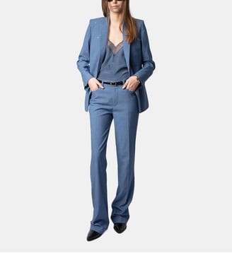 Pantalon Pistol - Zadig&Voltaire - Bleu surf