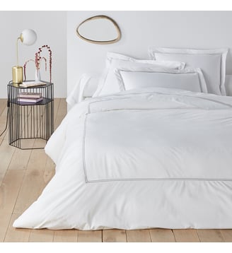 Housse de couette, percale pur coton La Redoute Interieurs