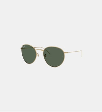Lunettes de soleil Pantos RBR0103S Round Reverse - Ray Ban - Doré arista