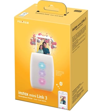 Imprimante photo portable Instax mini Link 3 blanc - Fuji - Blanc