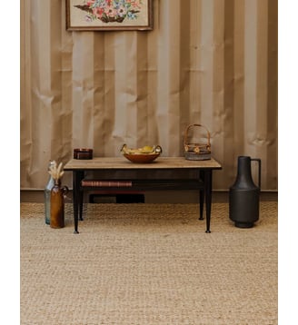 Table basse en bois Donna N°596- Produit chiné - Debongout - Bois clair