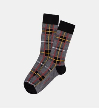 Chaussettes en coton - Clan Gris - Arthur - Gris