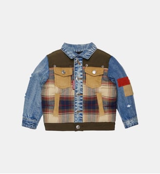 Veste workwear avec logo imprimé - Dsquared2 - Gris moyen