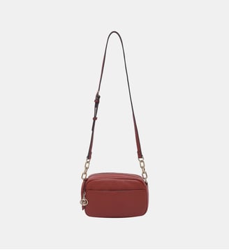 Sac à main camera Faiza grainé - Liu Jo - Rouge