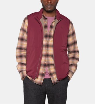 Veste sans manches Daytona ultralight - Serge Blanco - Rouge bordeaux