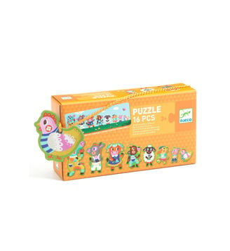 Grands & petits à la ferme - FSC MIX - Djeco - Multicolore