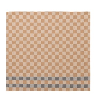 Serviette de table Enduit Champêtre - Le Jacquard Francais - Damier