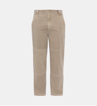 Pantalon army kaki type "fatigue" - Schott - Taupe