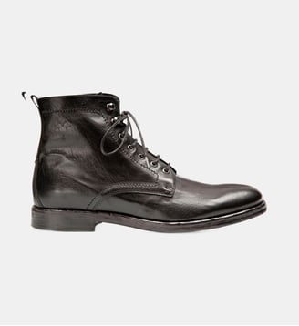 Bottines Militant cuir noires - Kost Paris - Noir