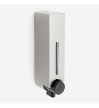Distributeur de savon argent satin - Tokyo - Bath Bazaar - Argent