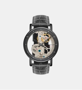 Montre automatique Fowler Noir ES-8225-07 - Earnshaw - Gris
