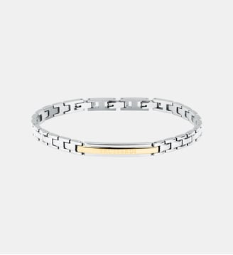Bracelet T-STEEL - Trussardi - Stainless steel et yellow rose