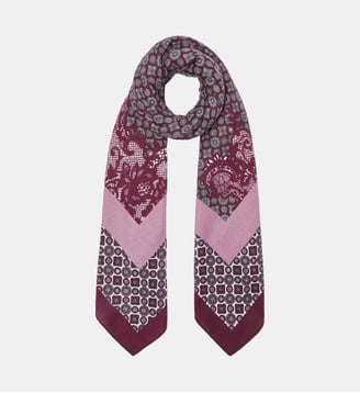Foulard grand format avec imprimé - Liu Jo - Rose