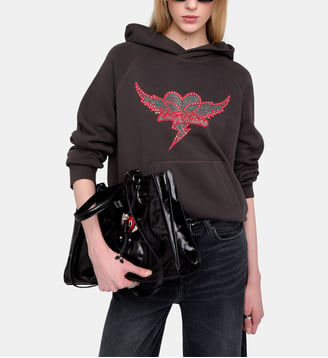 Sweatshirt Georgy - Zadig&Voltaire - Gris carbone