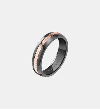 Bague CERAMIC - Maserati - Black rose gold