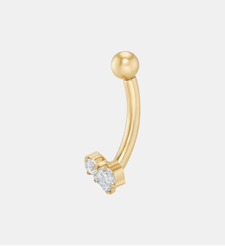 Piercing titane rook Flocon argent - Nebuleuse Bijoux - Or